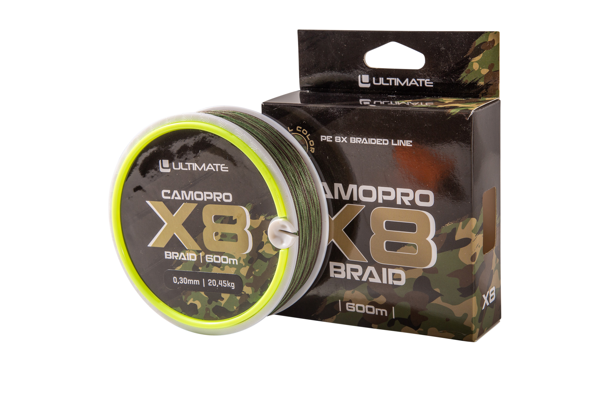 Lenza Intrecciata da Carpa Ultimate Camopro X8 Braid (600m)