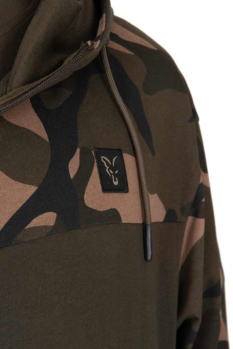 Felpa Fox LW Khaki/Camo Split Zip