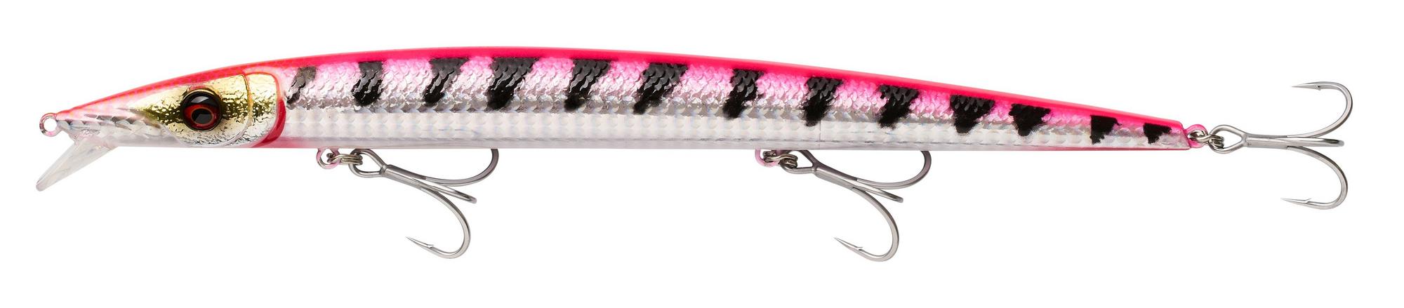 Savage Gear Barra Jerk esca per pesci di mare Affondante 19cm (29g) - Pink Barracuda