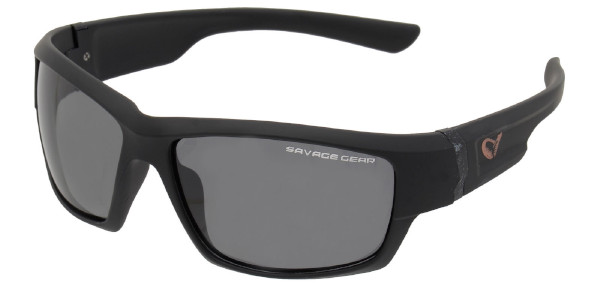 Savage Gear Shades Occhiali da sole polarizzati galleggianti - Shades Dark Grey