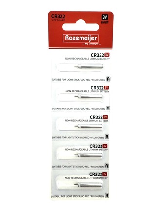 Batteria al Litio Rozemeijer CR322 5 pezzi (non ricaricabile)