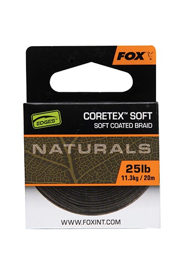 Fox Edges Naturals Coretex Soft Materiale da rig (20m)