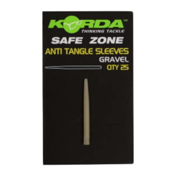Korda Safe Zone Anti Tangle Sleeves (25 pezzi) - Gravel