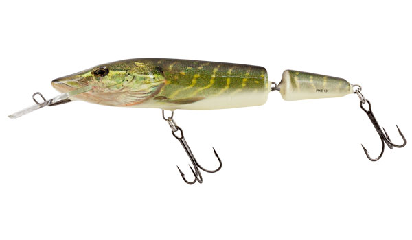 Crankbait Salmo Jointed Pike Deep Runner 11cm (14g) - Real Pike