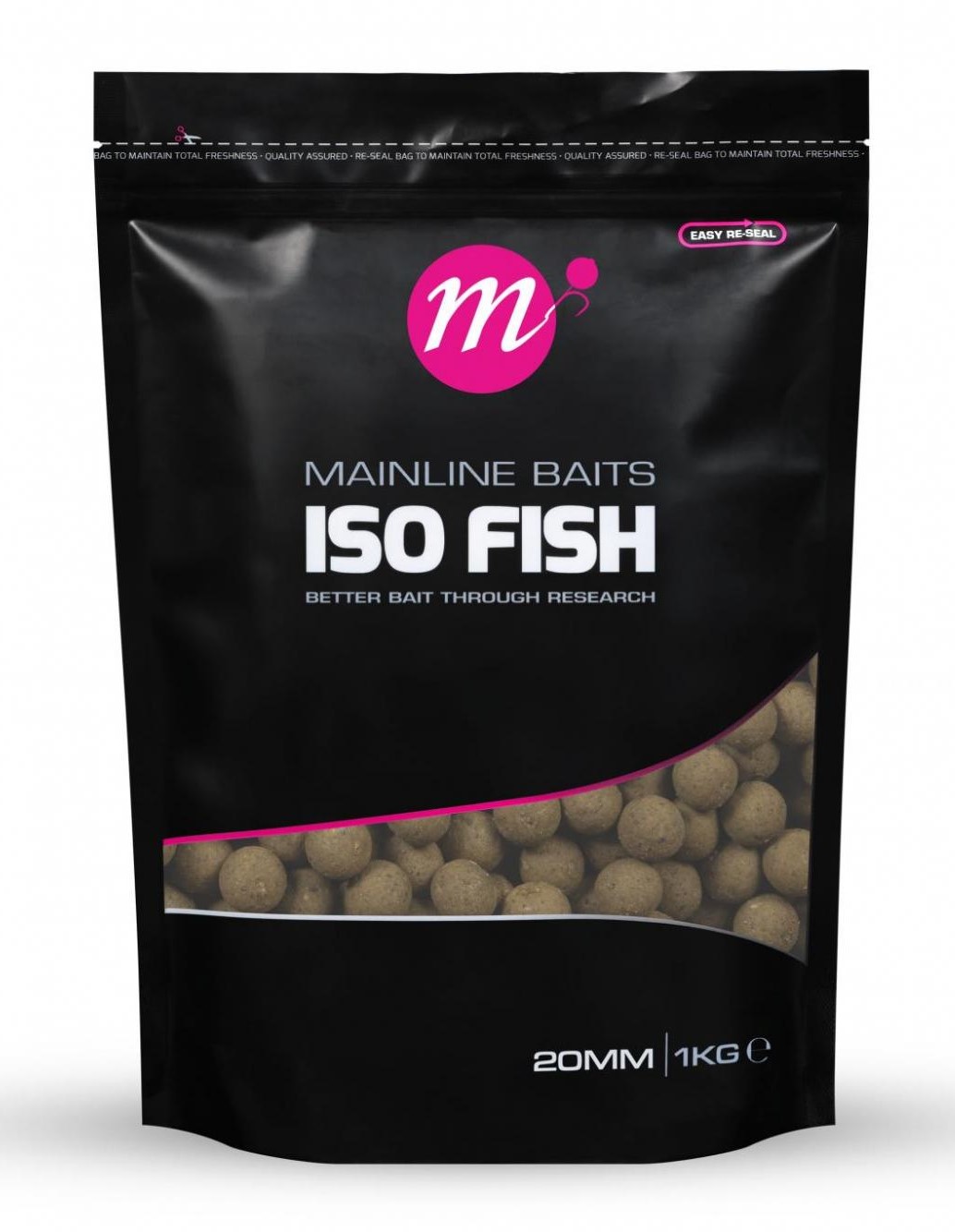 Mainline Shelf Life ISO Fish Boilies (1kg) - 20mm