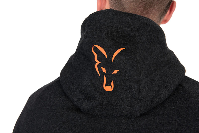 Maglione Fox Collection LW Hoody Black & Orange