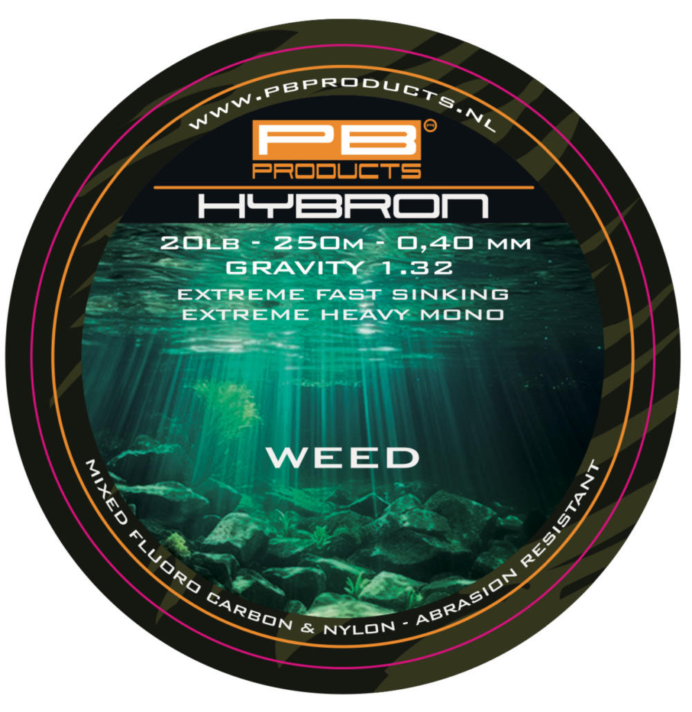 Lenza Principale Monofilamento PB Products Hybron Weed 250m 