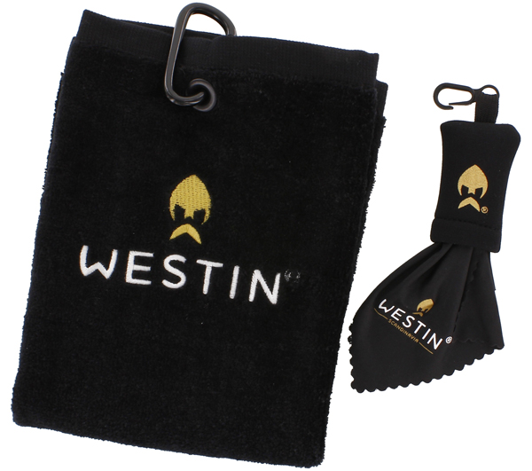 Westin Viking Pack con giacca, berretto, asciugamano, pezzetta per occhiali e artificiali! - Westin Pro Towel & Lens Cloth