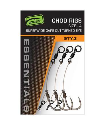 Fox Edges SWGO Chod Rigs (3 pezzi)