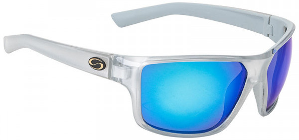 Occhiali da Sole Strike King S11 Optics - Clinch Crystal Concrete Frame / Multi Layer White Blue MirrorMulti Layer White Blue Mirror Glasses