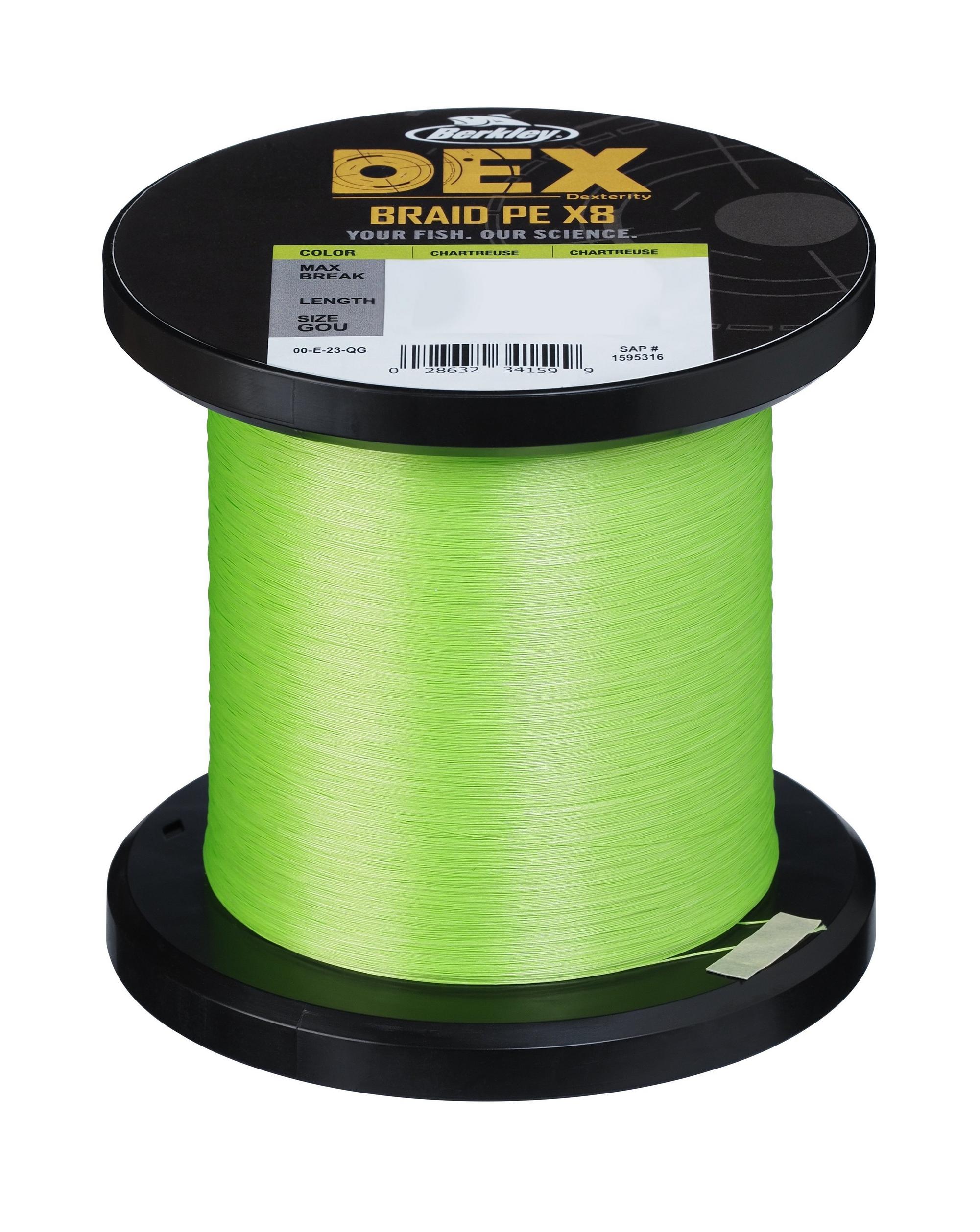 Berkley Dex X8 Lenza Intrecciata Chartreuse 3000m