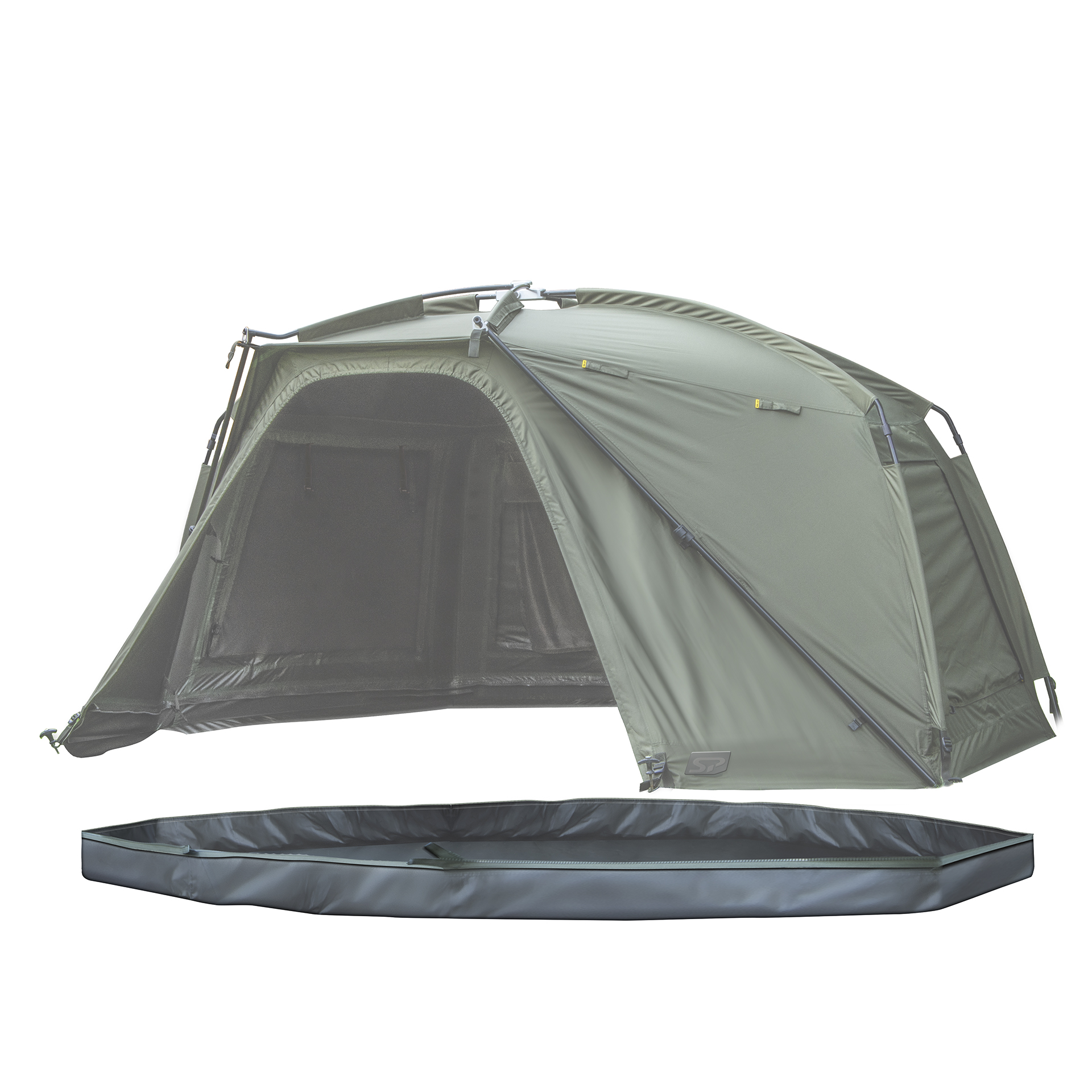 Solar SP Uni Spider Bivvy Bundle (Bivvy con Telo Imbottito Panel & Zip)