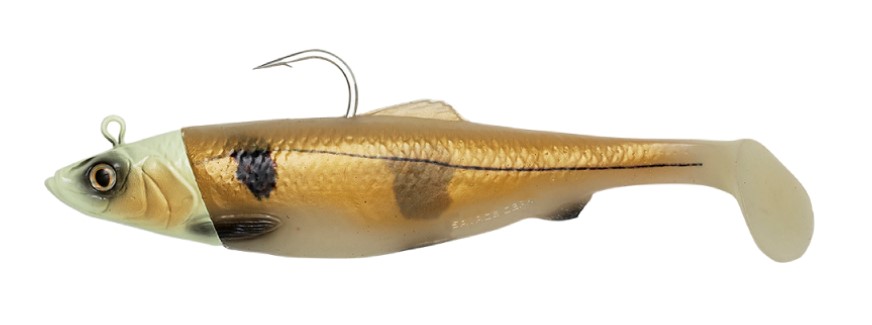 Savage Gear 4D Herring Big Shad 25cm (300g) (2+1 pezzo) - Glow Haddock