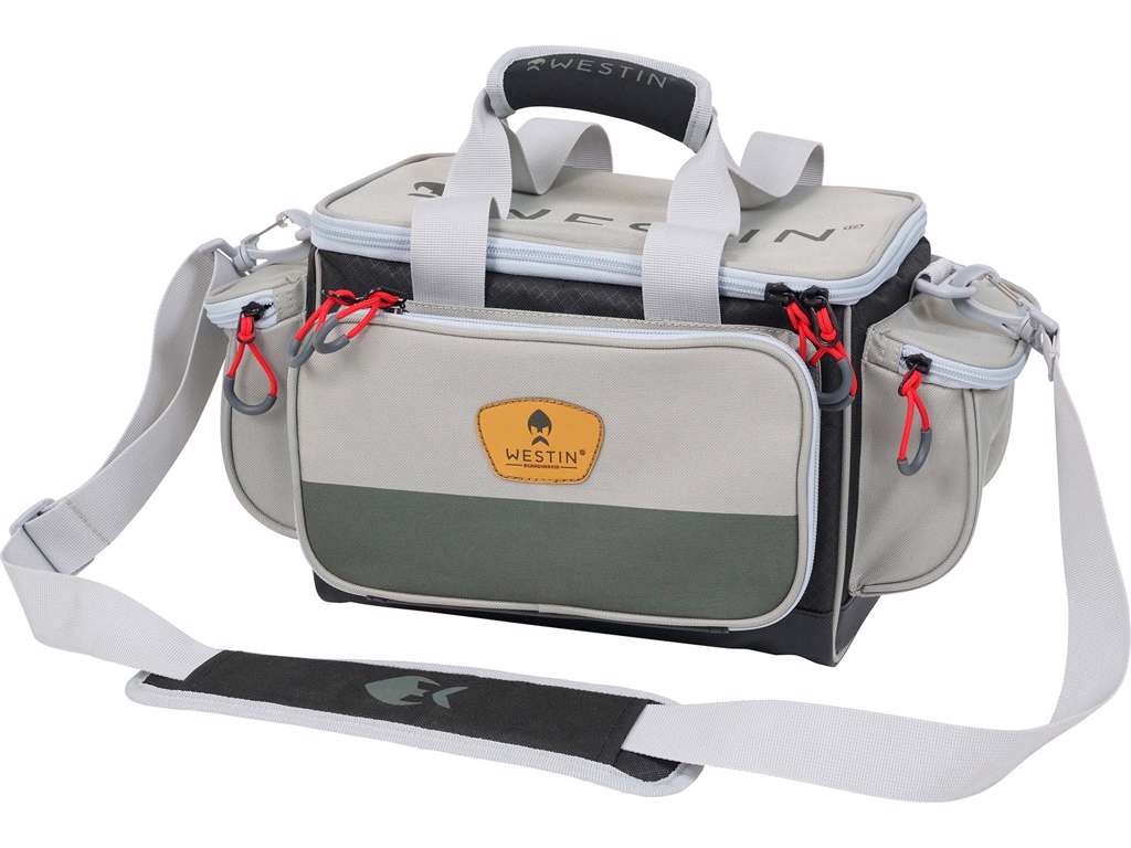 Borsa da pesca Westin W3 Lure Loader Grey/Black (Include 4 scatole per materiali!)