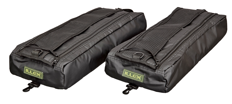 Illex Lateral Bags borse belly boat, 2 pezzi! - Illex Insider Lateral Bags