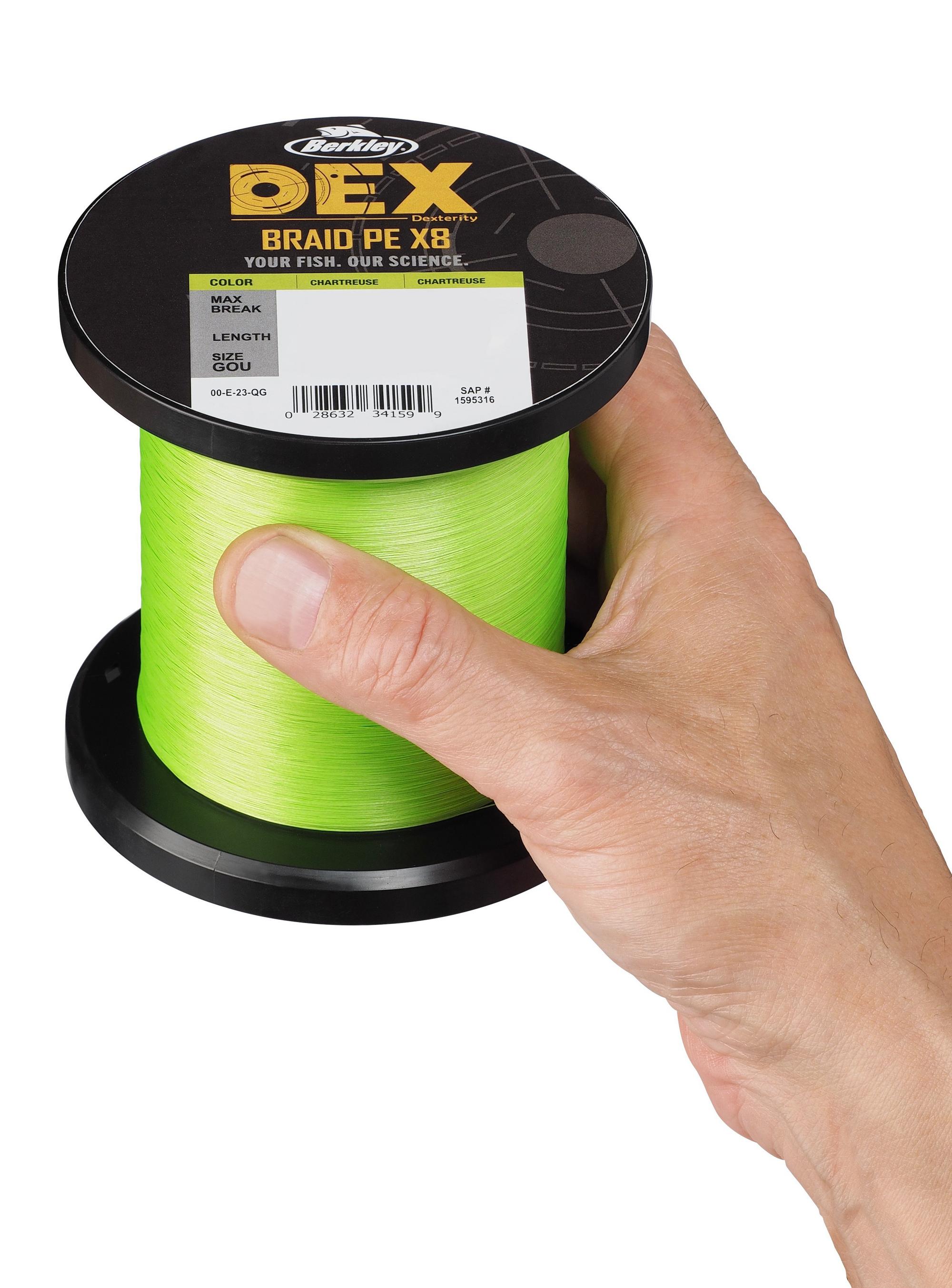 Berkley Dex X8 Lenza Intrecciata Chartreuse 3000m