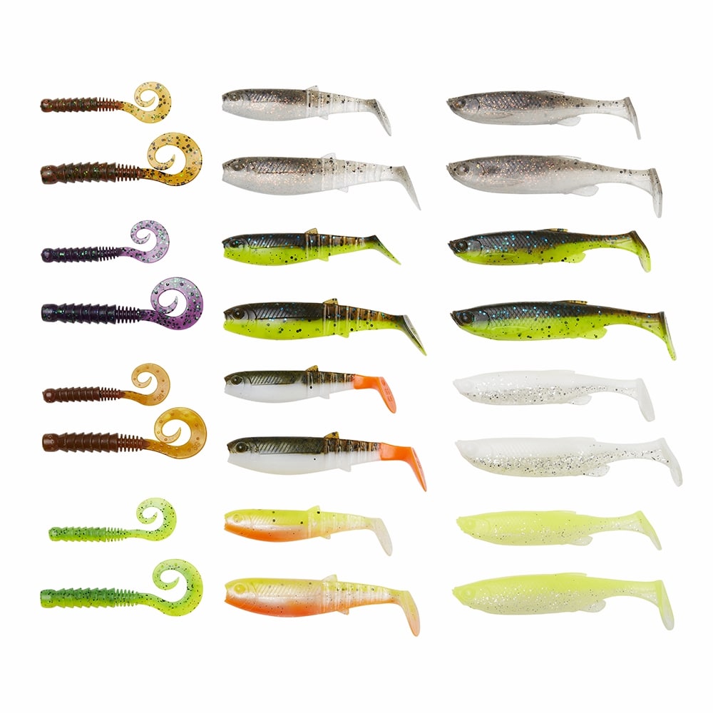 Set di Esche Savage Gear Perch Academy Kit (32 pezzi)