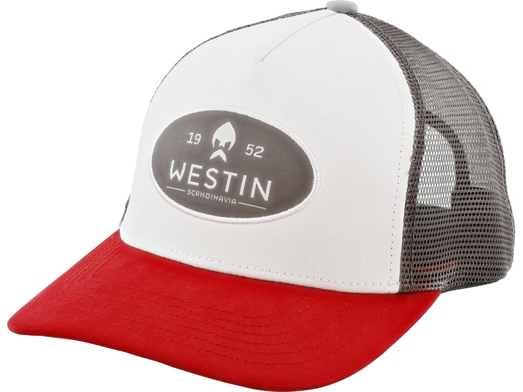 Cappello Westin W6 Classic Taglia Unica Grigio Argento/Rosso 