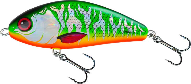 Jerkbait Affondante Salmo Fatso 12cm - Holo Tiger