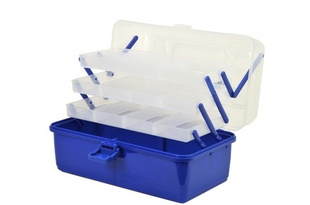 Custodia da Pesca Shakespeare Cantilever Box 'Clear/Blue' (36x20x20cm)