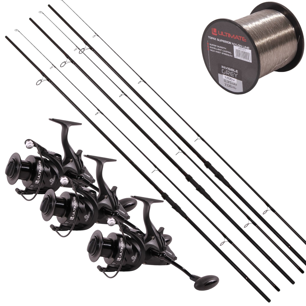 Set per Canna Ultimate Adventure Carp II 11ft (3lb) + ULX 8000 