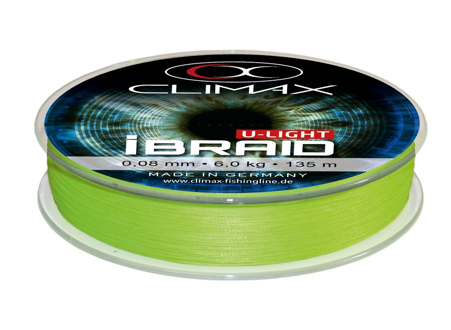 Lenza Intrecciata Climax IBraid U-Light Chartreuse (135m)