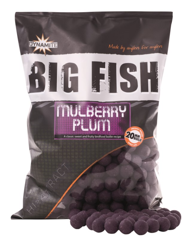 Boilies Dynamite Baits Mulberry & Plum 1.8kg (20mm)