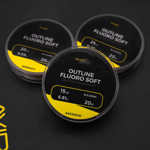 Materiale da rig Avid Outline Fluoro-Soft 20m