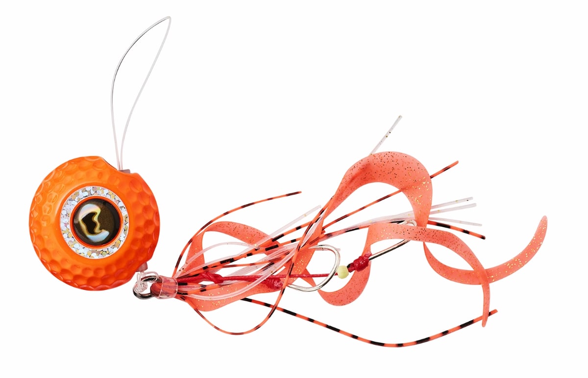 Esca per la Pesca in Mare Savage Gear Rubber 75g - Fluo Orange