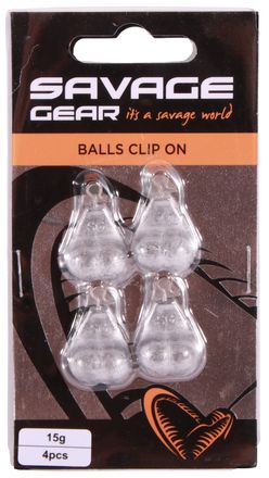 Savage Gear Balls Clip On 15gr (4 pezzi)