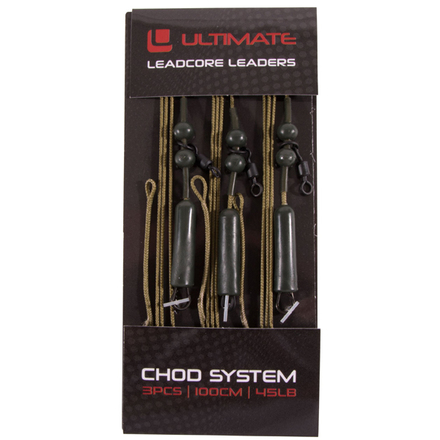 Ultimate Leadcore Leader with Chod System, 3 pezzi