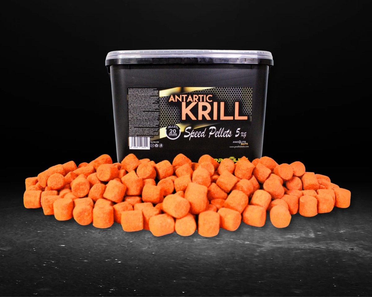 Pellets Pro Elite Baits Gold Speed Antartic Krill 20mm (5kg)