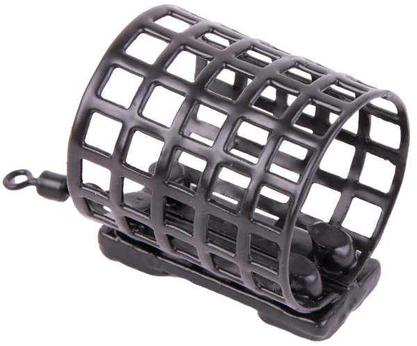 NGT Match & Feeder Set con 2 canne! - Ultimate Closed Metal Round Cage Feeder