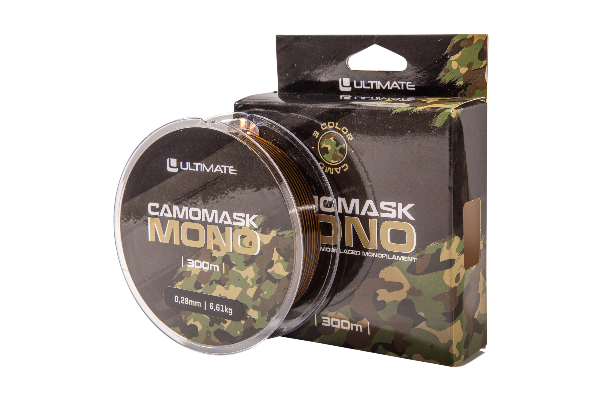 Lenza da Carpa Ultimate Camomask Mono (300m)