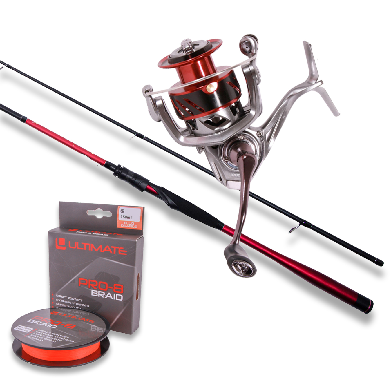 Set di Canne da Jig Ultimate Chikara 2.70m (7-28g)