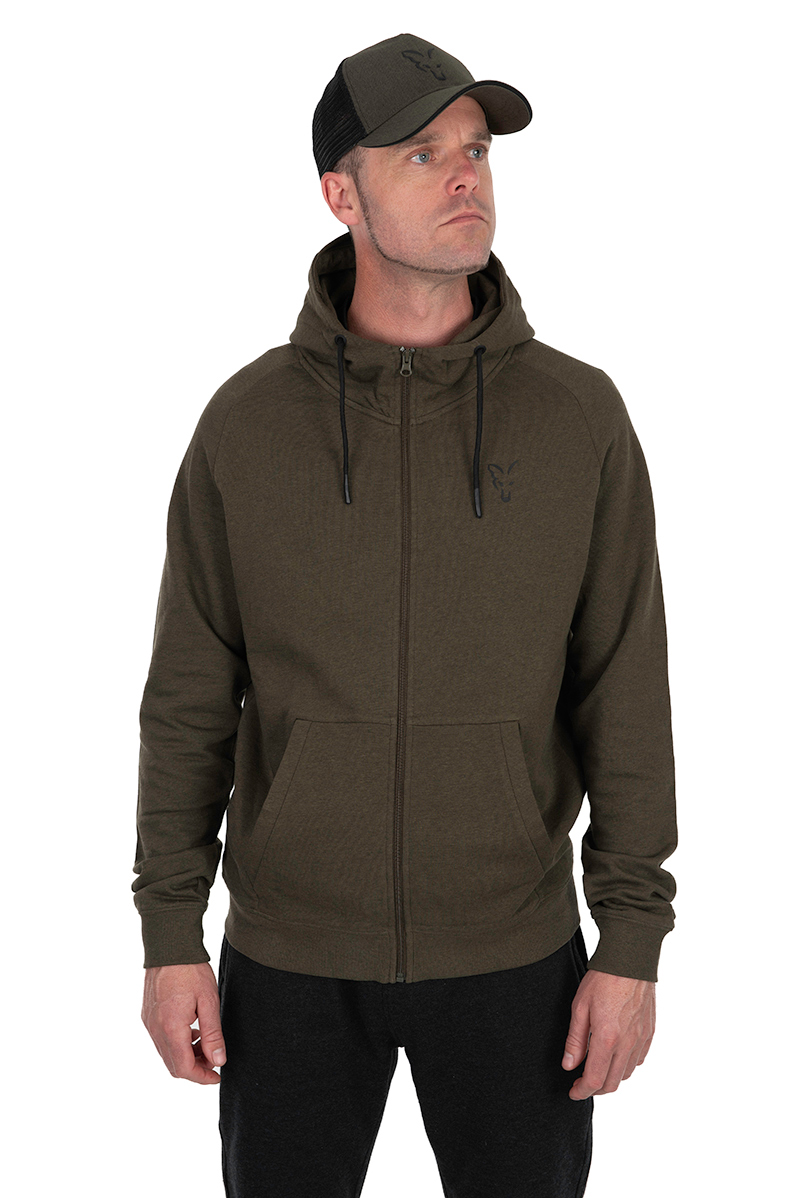 Maglione Fox Collection LW Hoody Green & Black