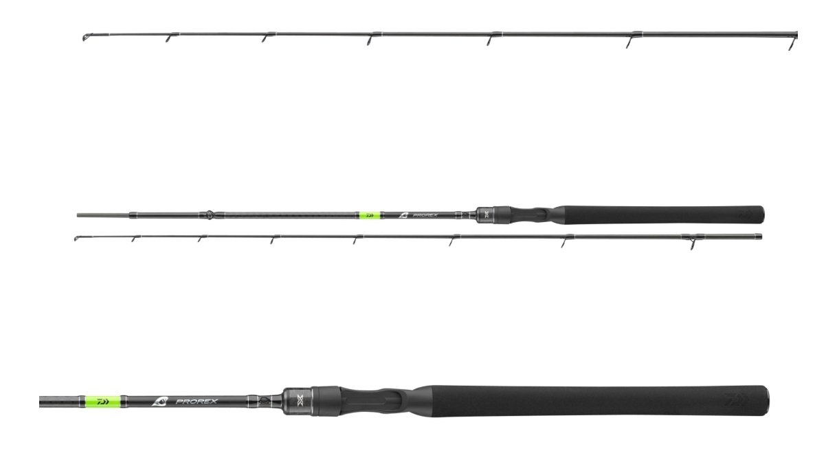 Canna Baitcaster Daiwa Prorex X Jerk 1,85m (30-80g)