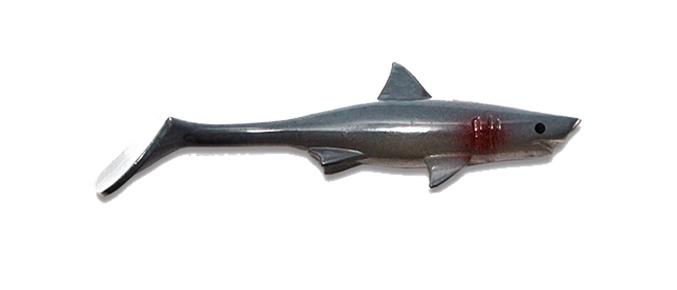 Shark Shad Lures Baby Shark 10cm (8 Pezzi)