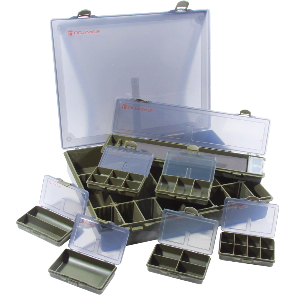 Ultimate Carp Luggage Set di Cassette per Materiali