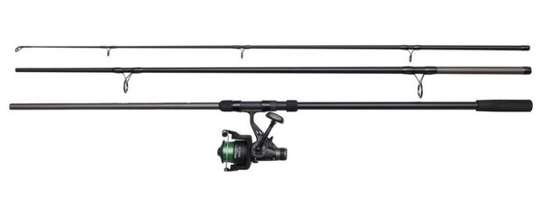 Combo Canna da Carpa DAM Full Tech Carp 12ft 3lb (3-pezzi) + Mulinello da Carpa 6000FS 