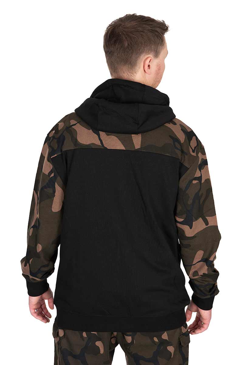 Felpa Fox LW Black/Camo Split Zip