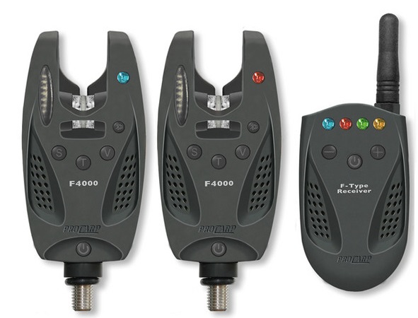 Cormoran Pro Carp F-4000 Wireless Bite Indicator Set (excl. batterie)