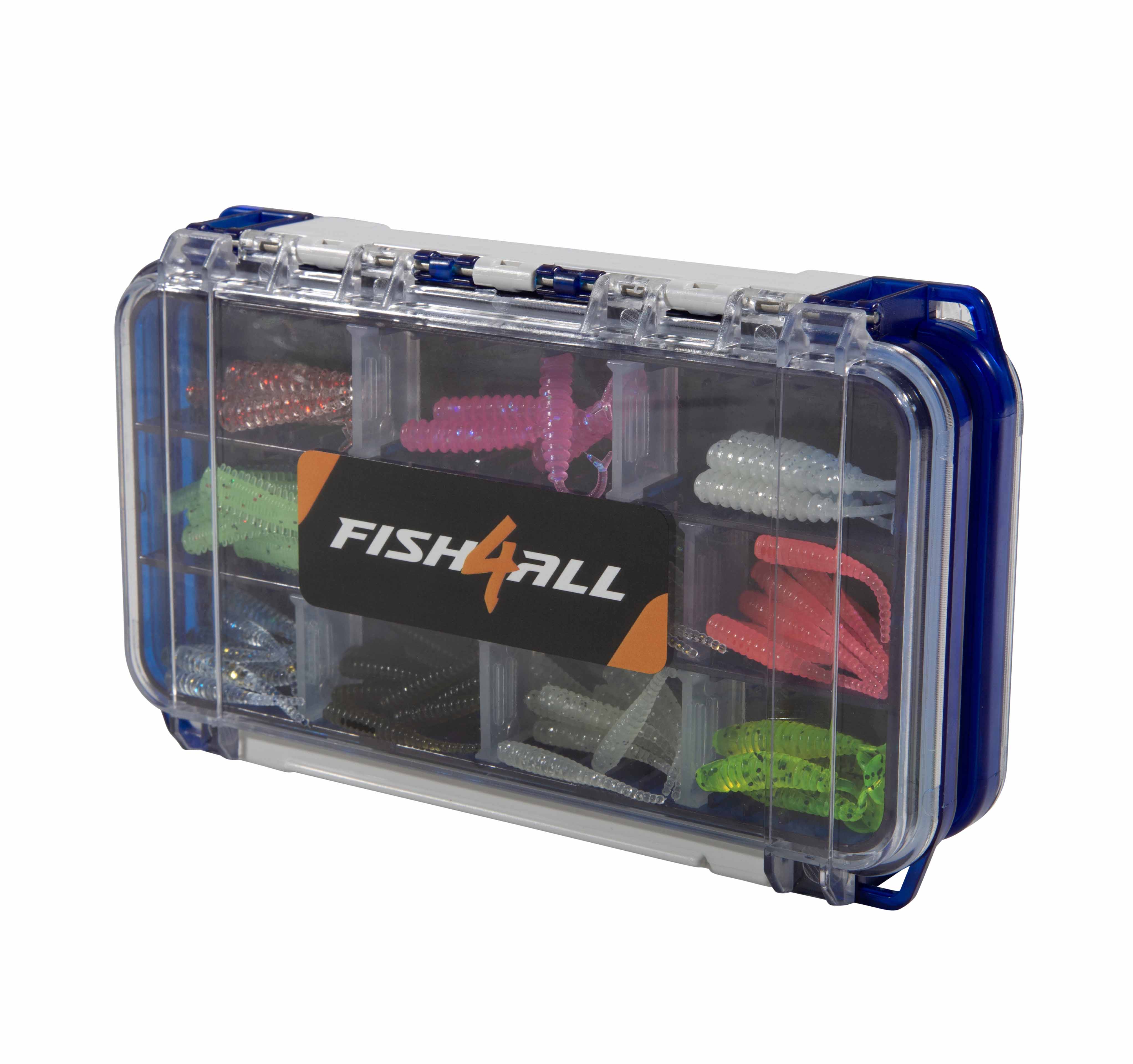 Fish4All Kit di esche morbide piccole (105 pezzi)
