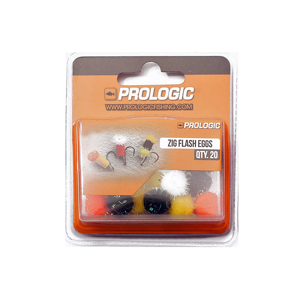 Carp Tacklebox, ricco di materiali per la pesca alla carpa di marchi famosi! - Prologic Zig Flash Eggs