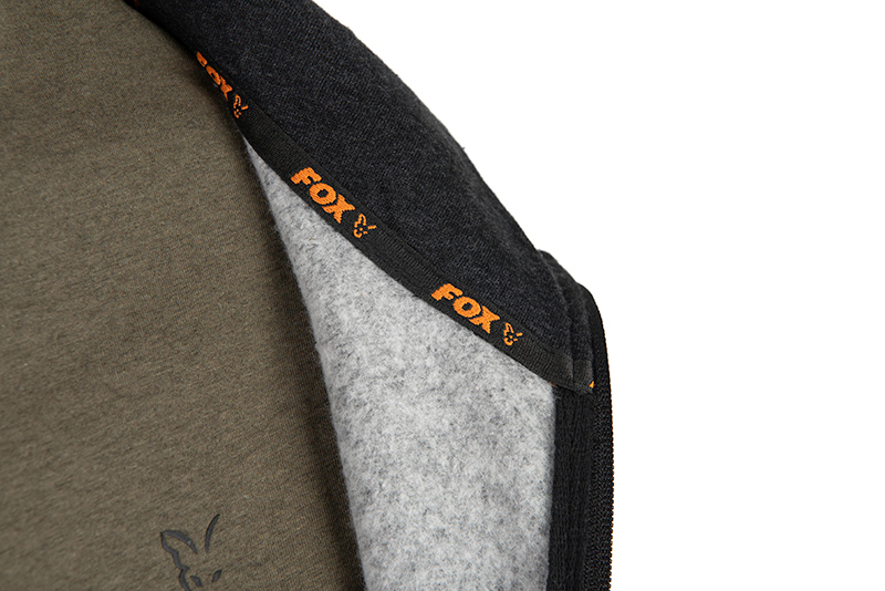 Maglione Fox Collection LW Hoody Black & Orange