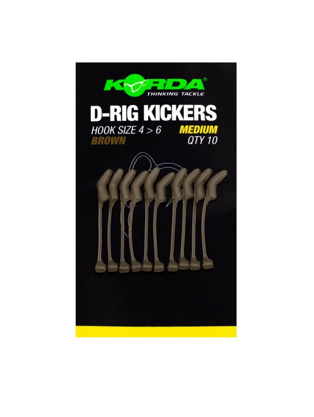 Korda Kickers D Rig Brown (10 pezzi)