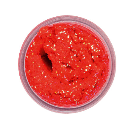 Berkley PowerBait® Sinking Glitter Trout Bait 65g - Salmon Egg Red