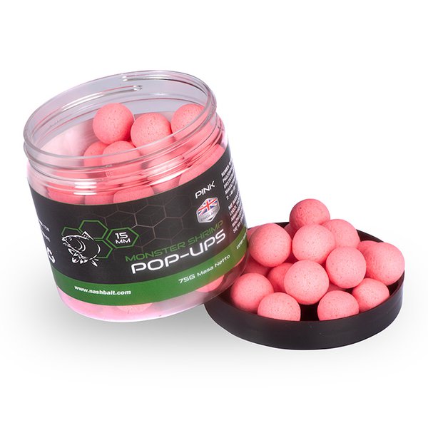 Nash Monster Shrimp Pop Ups Rosa (75g)