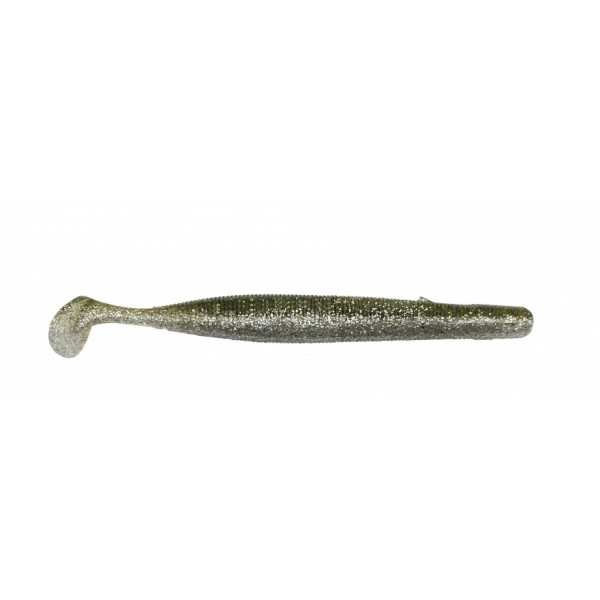 Savage Gear Gravity Stick 14cm 6pcs - Paddletail - Green Silver UV