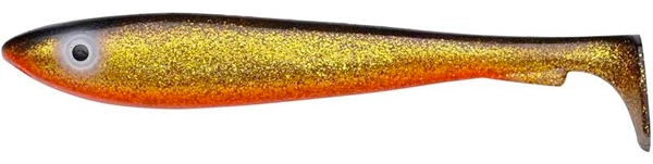 Svartzonker McRubber Shad 23cm, 2 pezzi - C2 - Golden Shiner